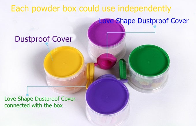 Mumlove Milk Container 4 tier