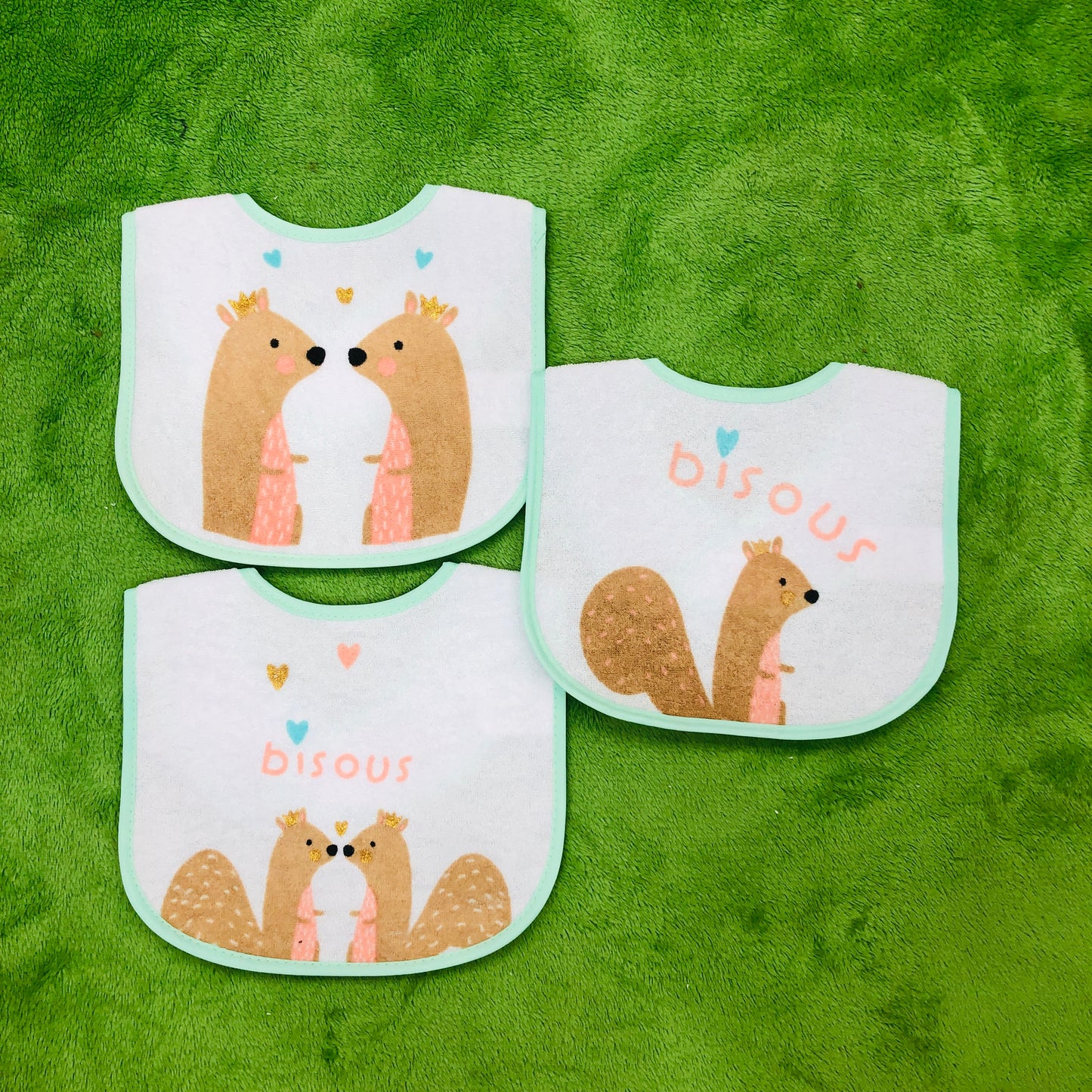 Character baby bibs