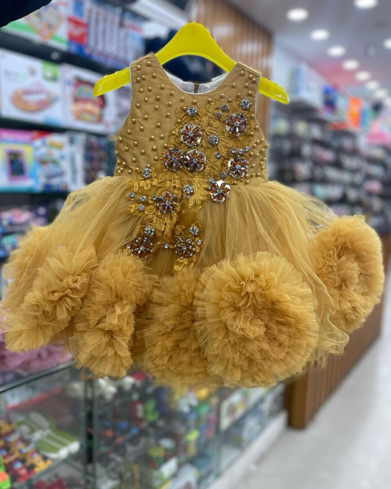 Beautiful baby girl fancy frock – Afeeqs Little - Main Image