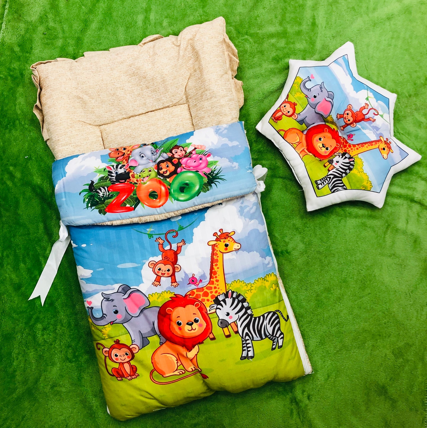 Zoo animals carrynest Cotton