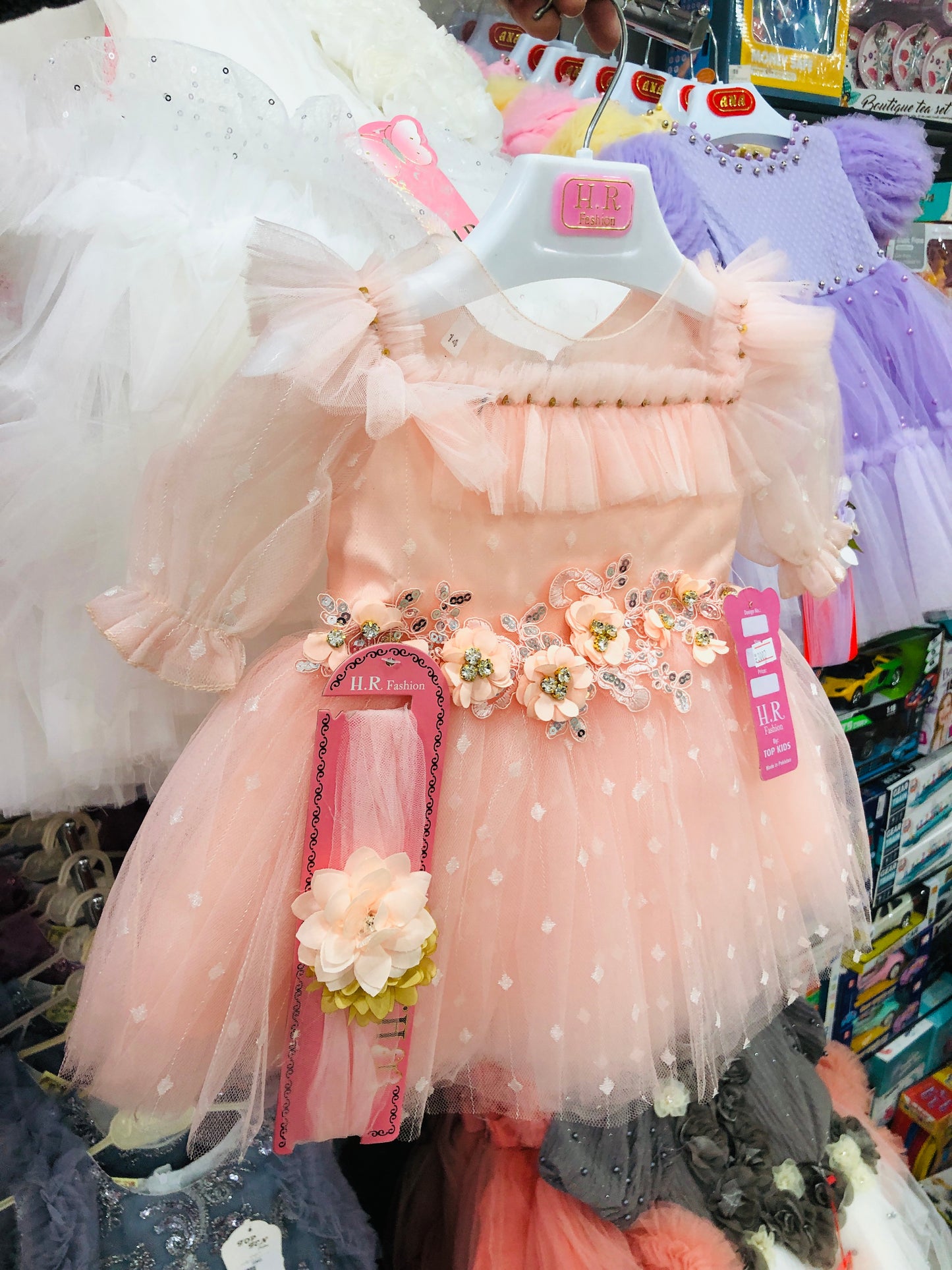 Beautiful baby girl fancy frock