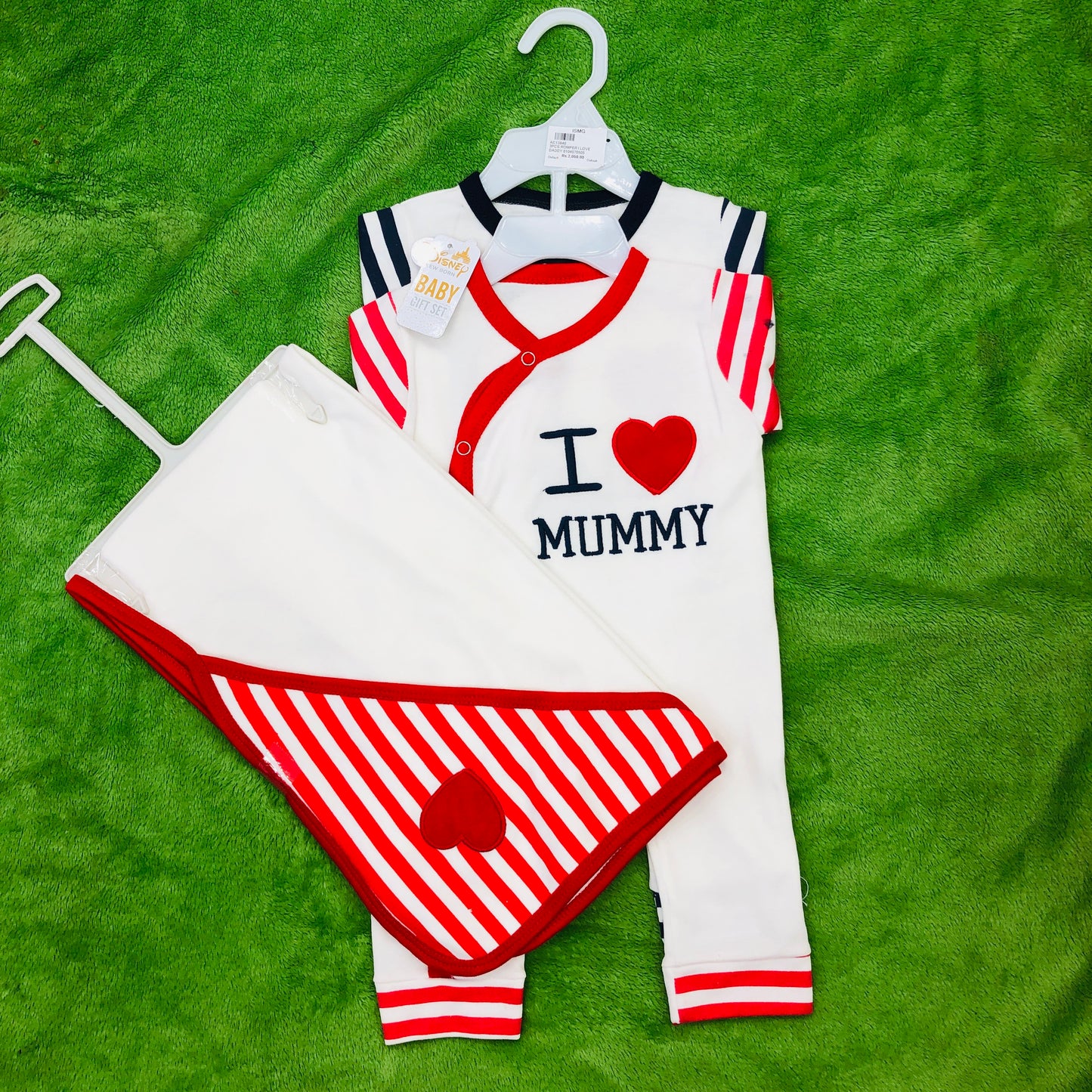 Beautiful baby romper set with rapping shawl