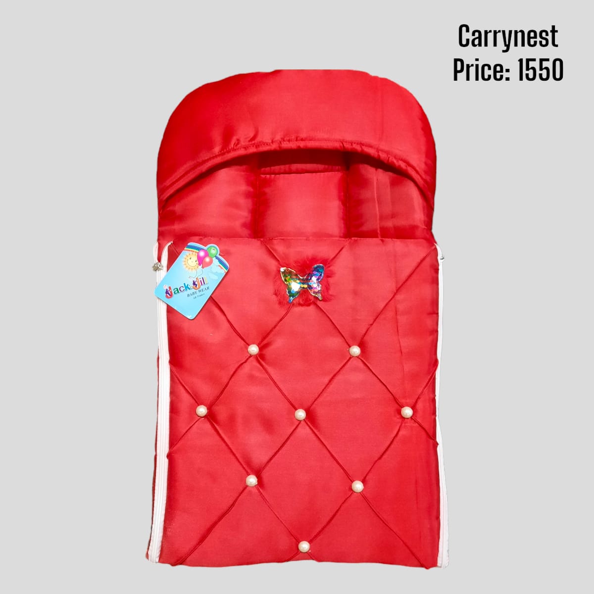Silk Quilted Hooded Carrynest