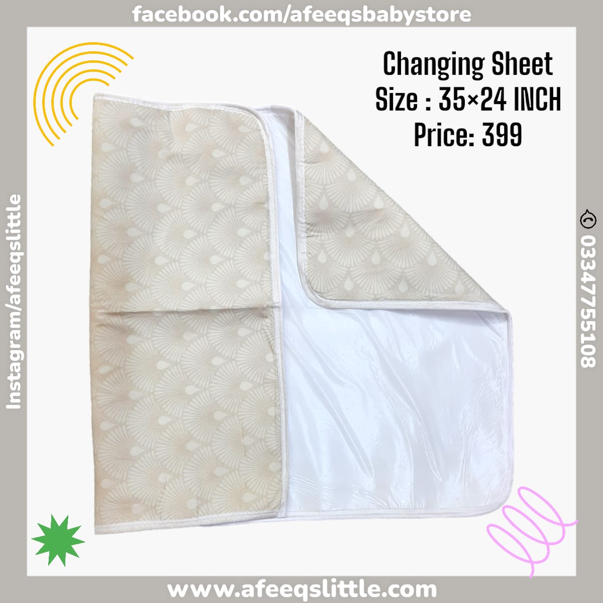 Baby Changing Sheet