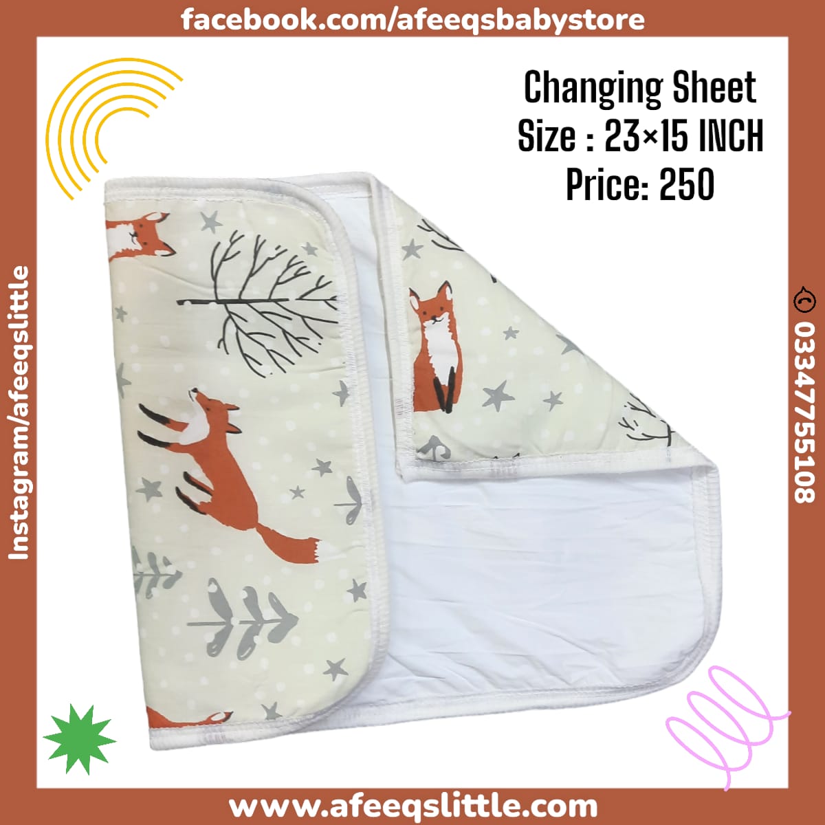Baby Changing Sheet