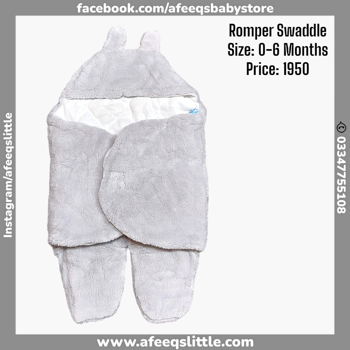 Soft & Cozy Romper Swaddle