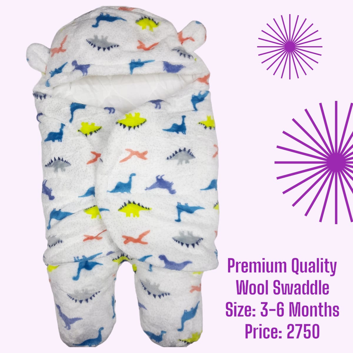 Premium Quality Comfortable Wool Romper Swaddle