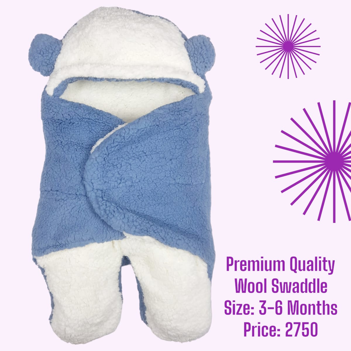 Premium Quality Comfortable Wool Romper Swaddle