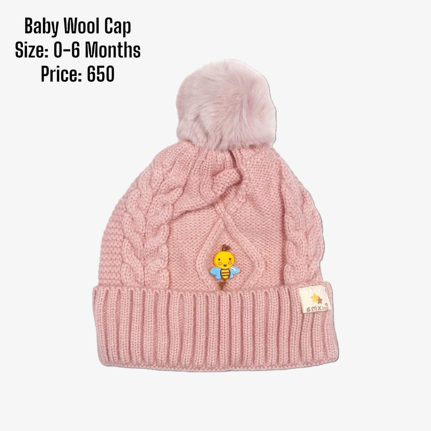 Beautiful Premium Wool Cap 0-6months