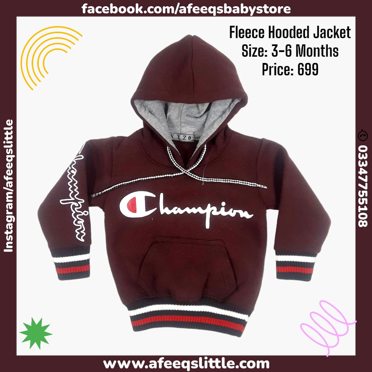 Fleece Hooded Jacket