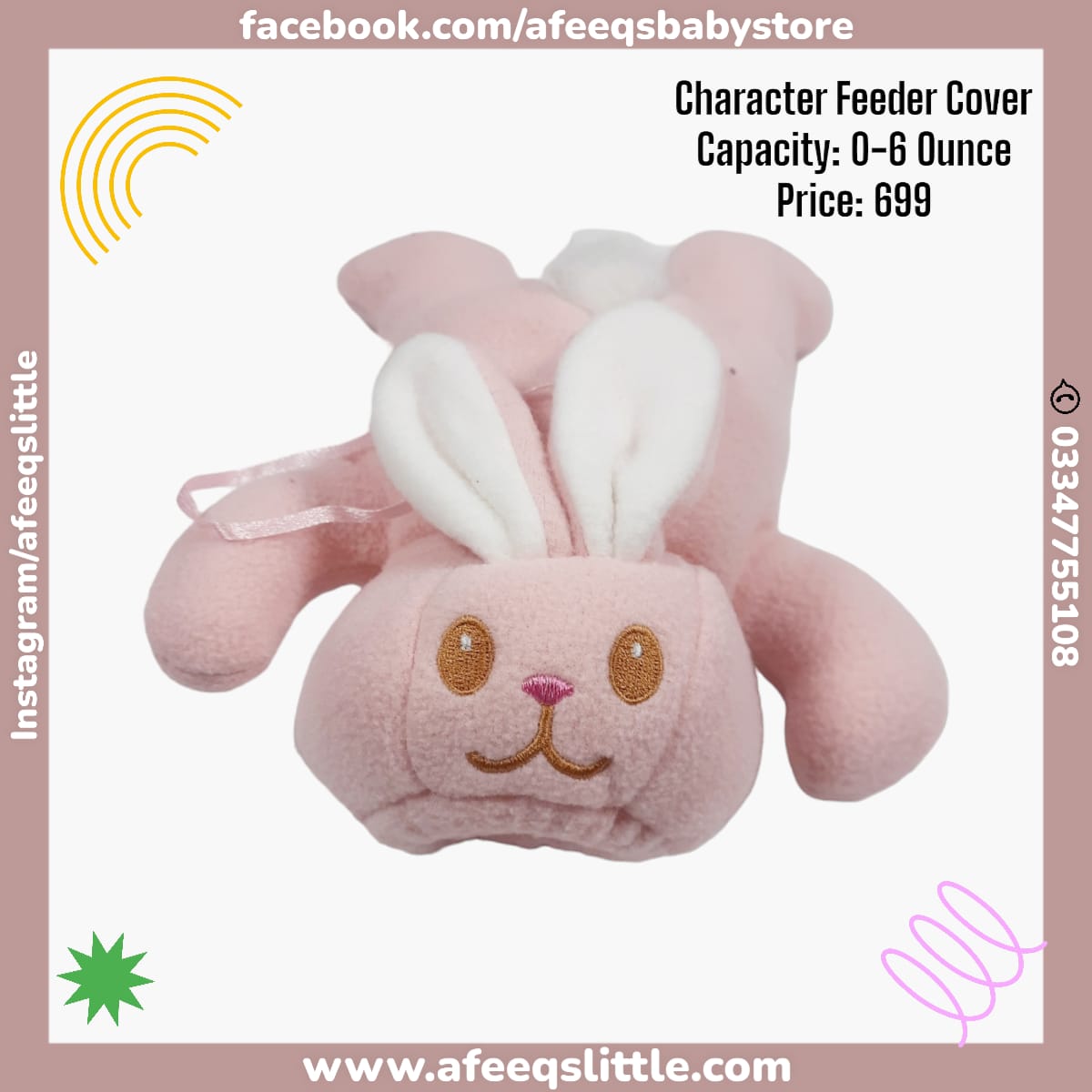 Cute Character Feeder Covers