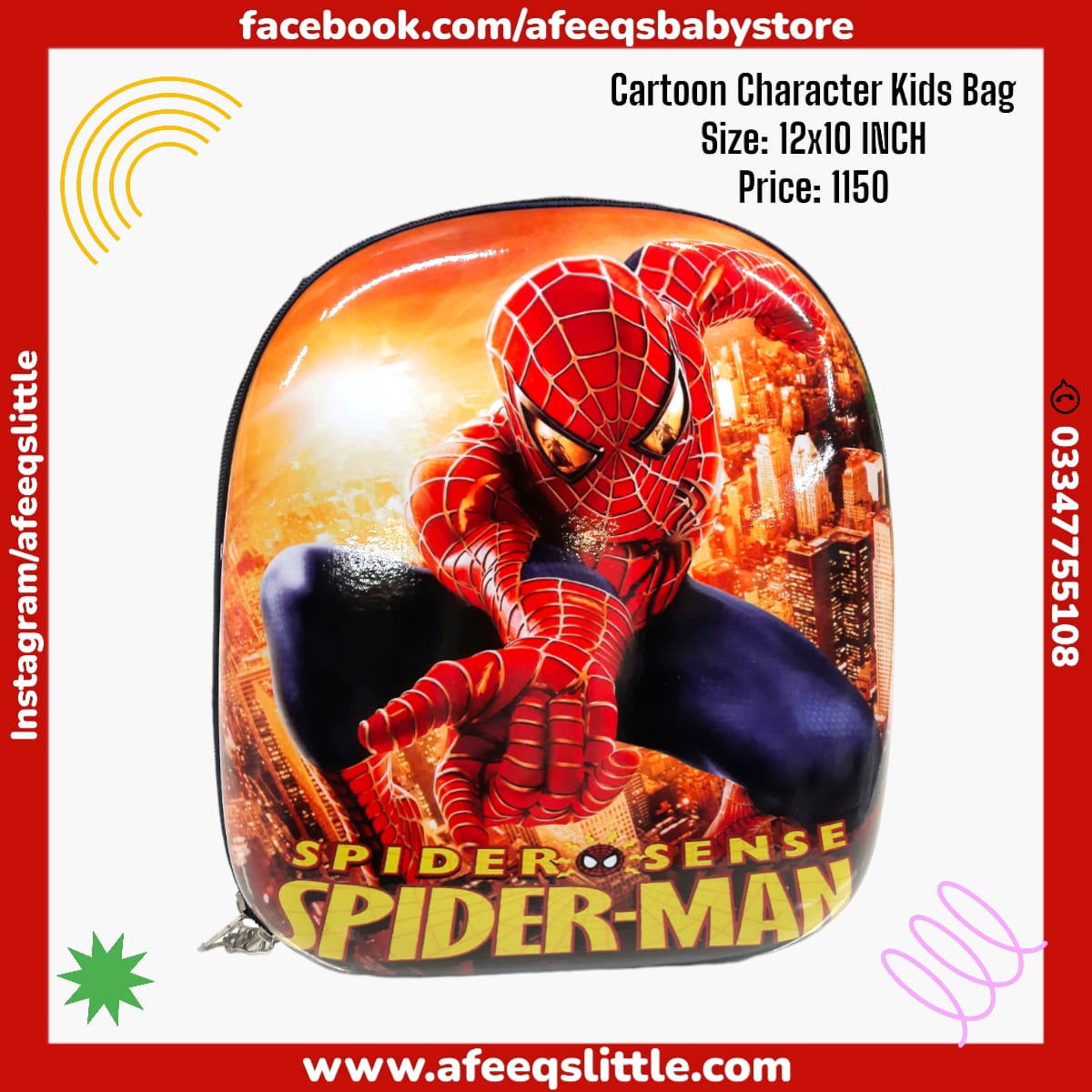 Super Hero Kids Bag