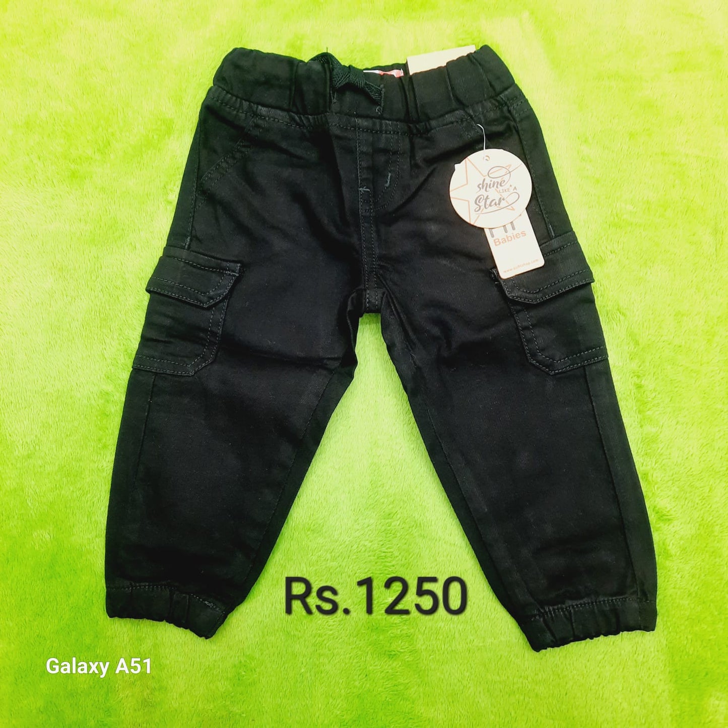 Premium Denim Pants with Side Pockets