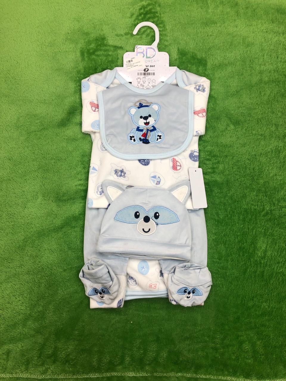 7 piece Velvet Starter Set with Wrapping Shawl