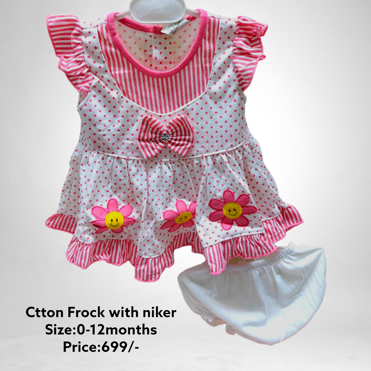 Cotton Frock with Niker