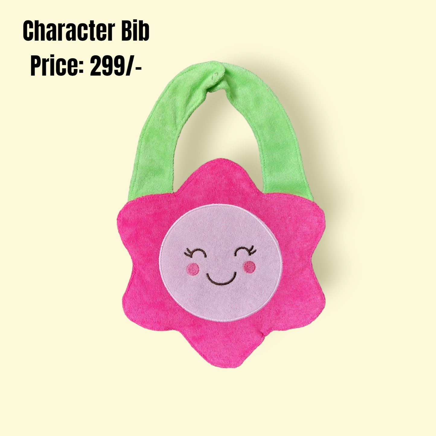 Beautiful Character Bib