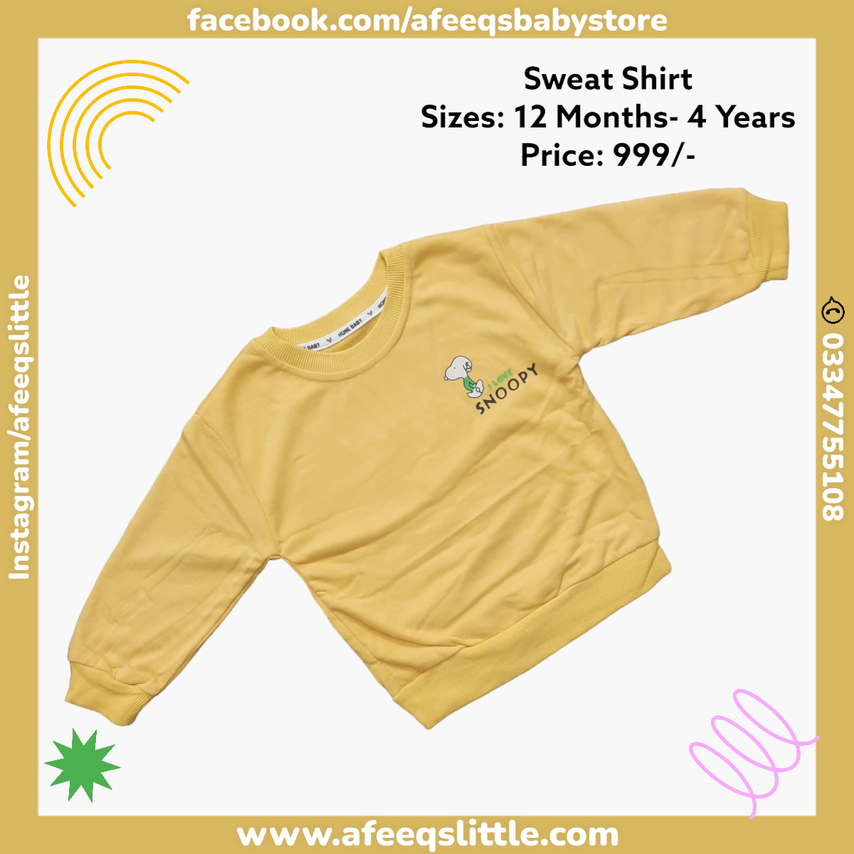 Snoopy Sweat Shirt
