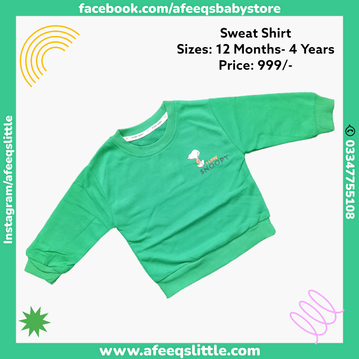 Snoopy Sweat Shirt