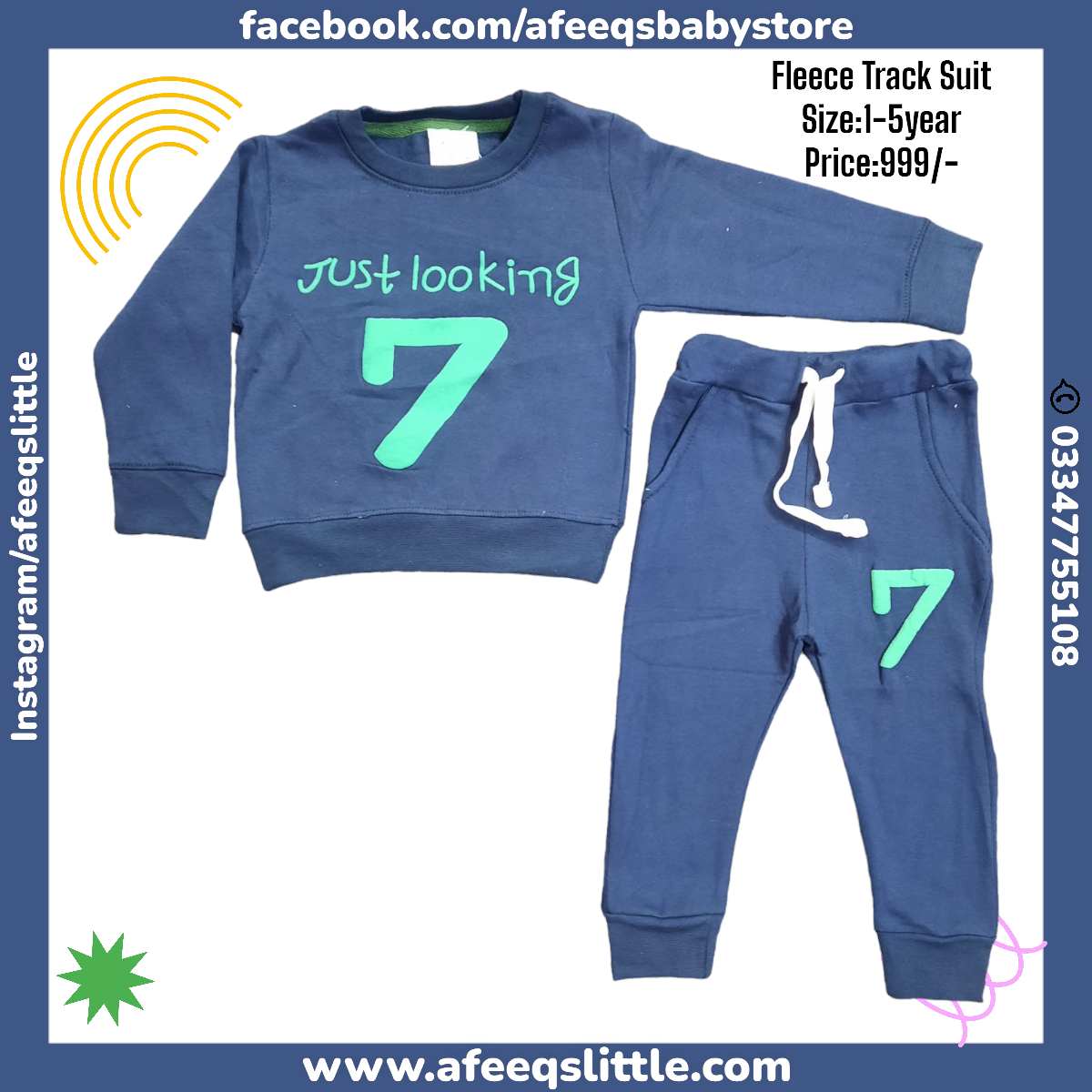 Fleece Track Suit
