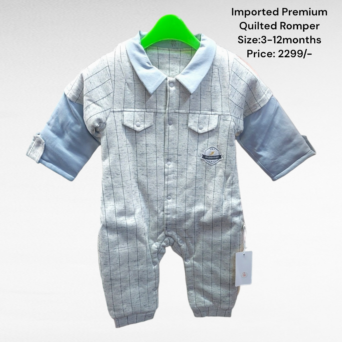 Premium Quilted Imported Romper