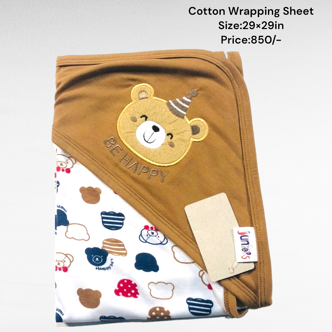 Cotton Wrapping Sheet little bears