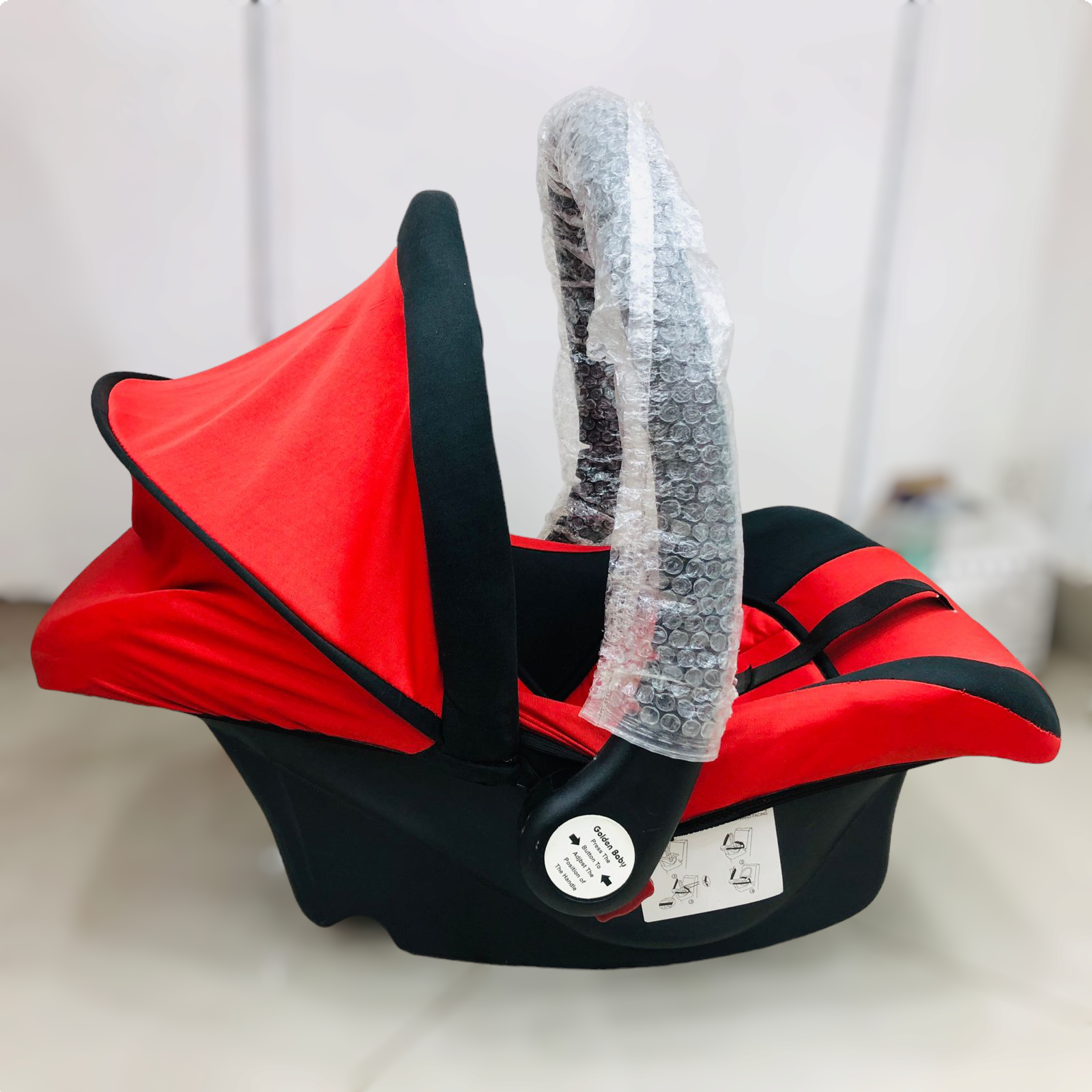 Baby carry cot/cradle/car seat-Red – Afeeqs Little