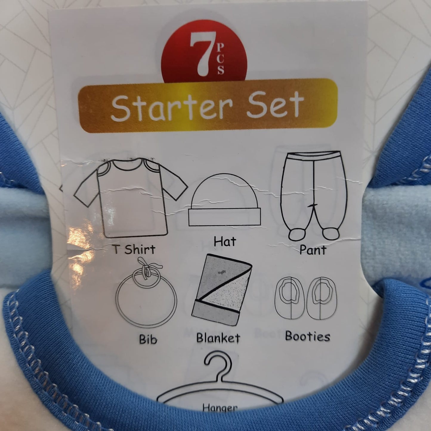 Baby Boy 7 Pieces Fleece Starter Set
