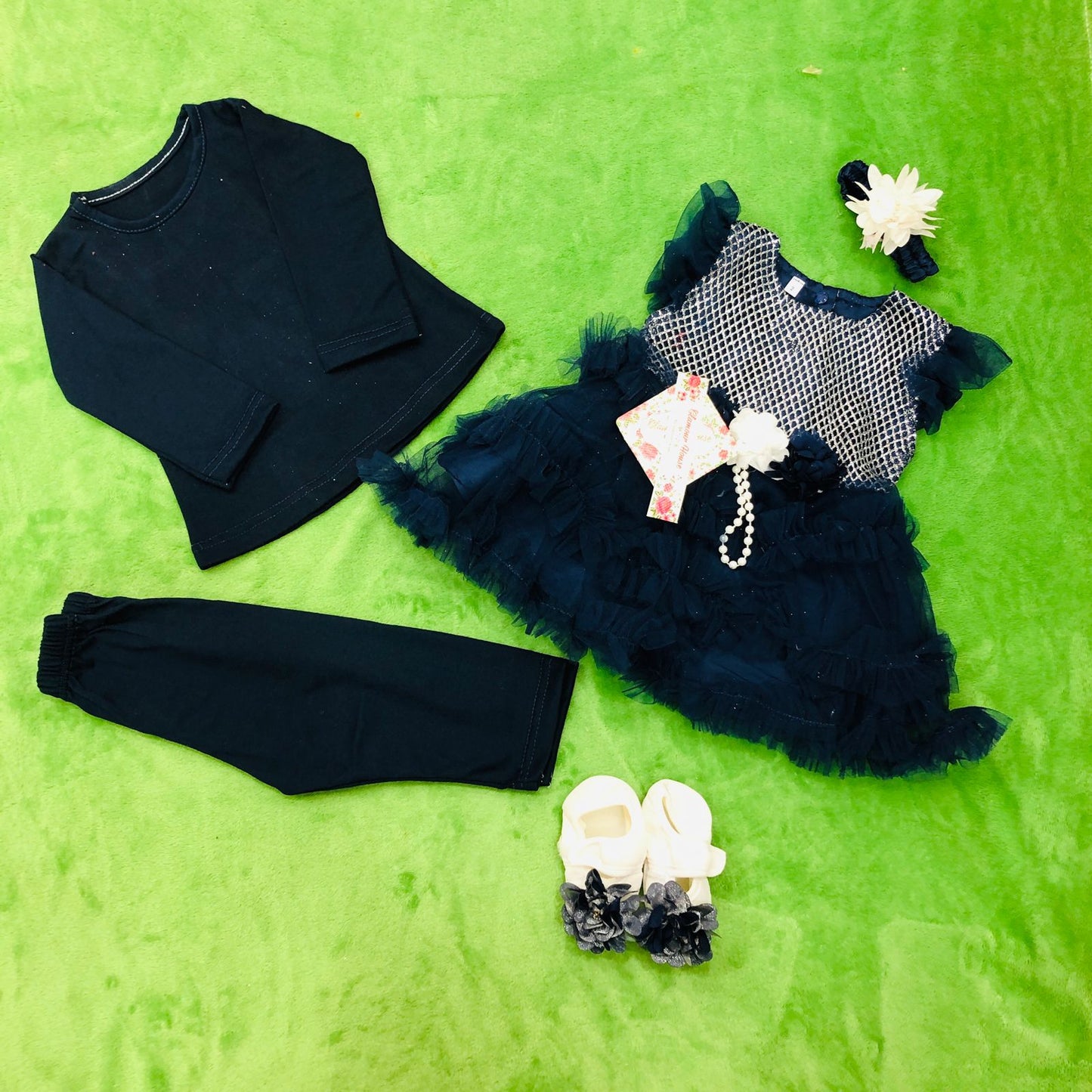 Favorite baby girl frock set 0-6month