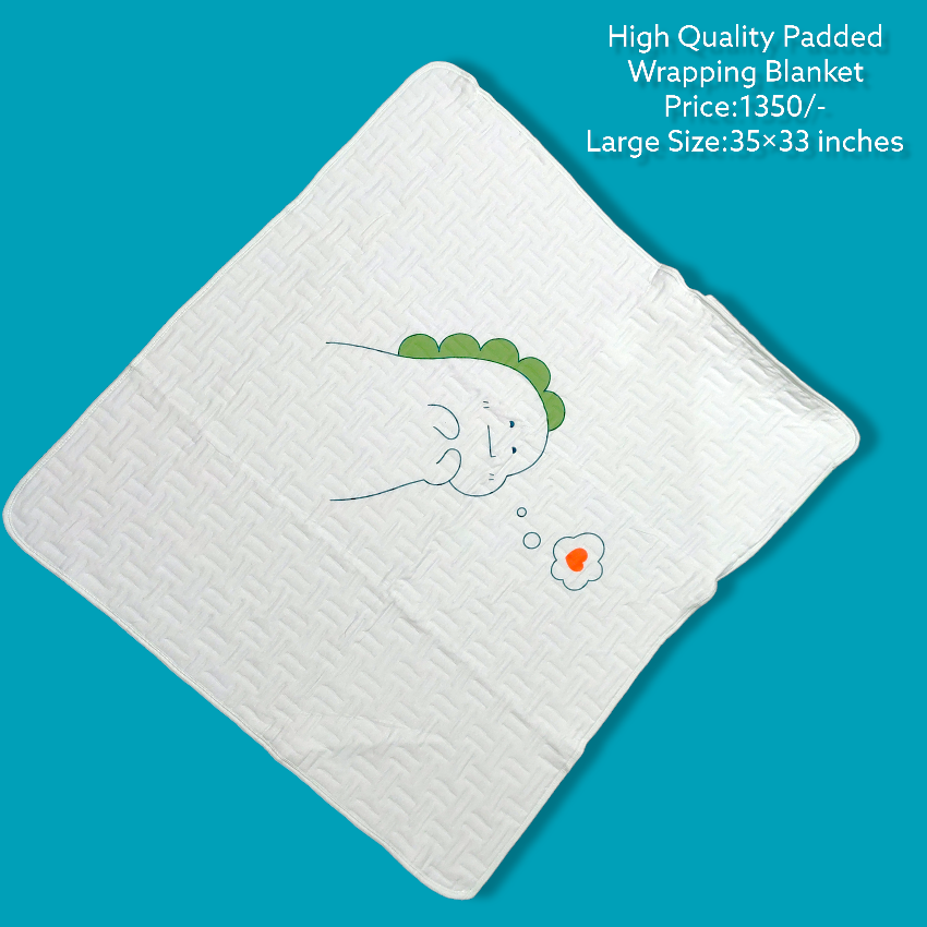 High Quality Padded Wrapping Blanket Blue