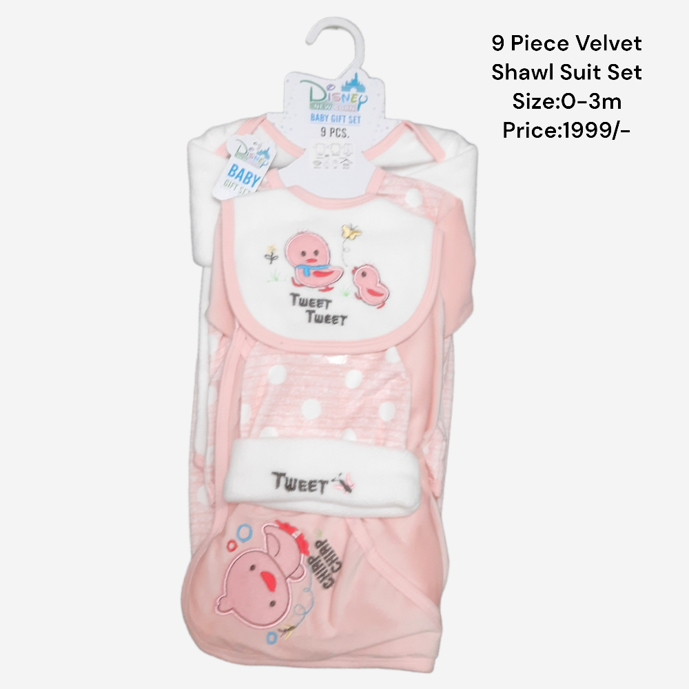 Chick 9 Piece Velvet Starter Set