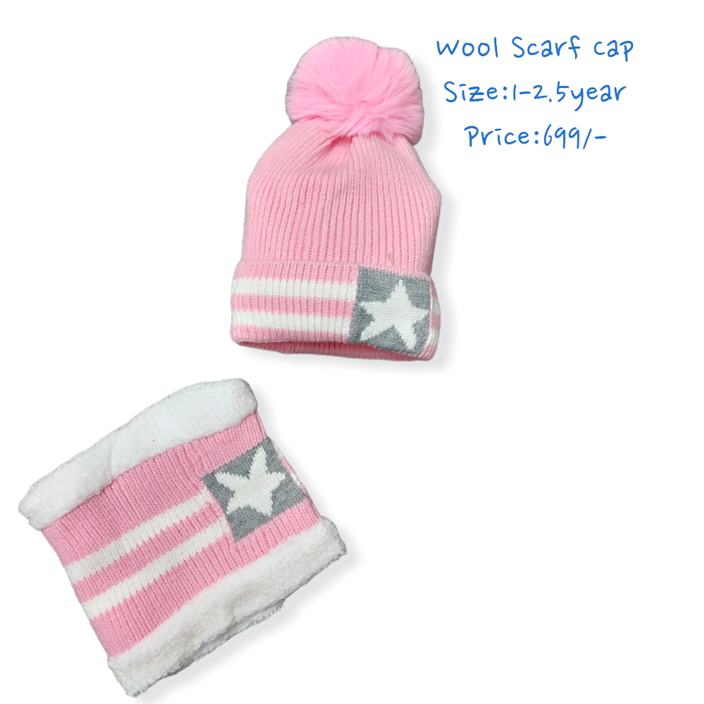 Wool Scarf Cap