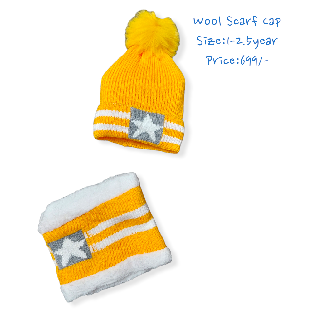 Wool Scarf Cap