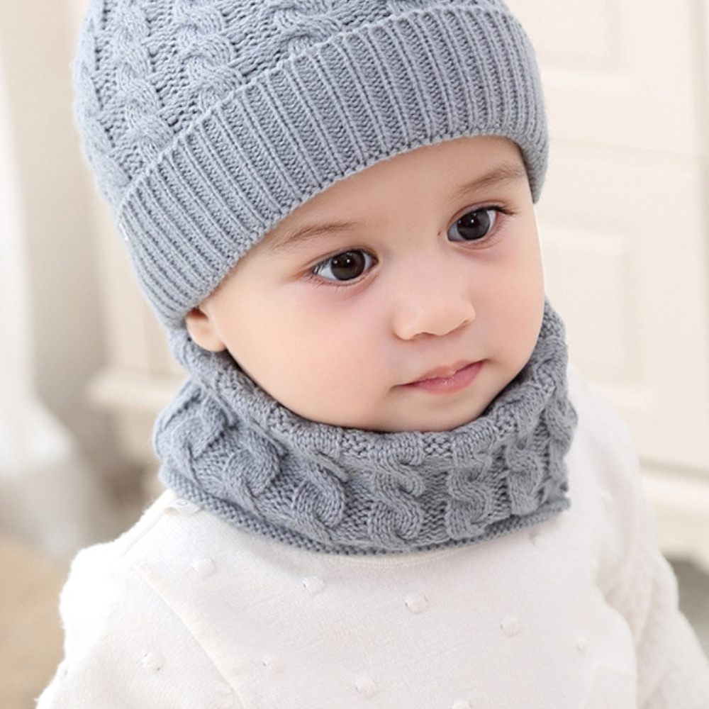Wool Scarf Cap