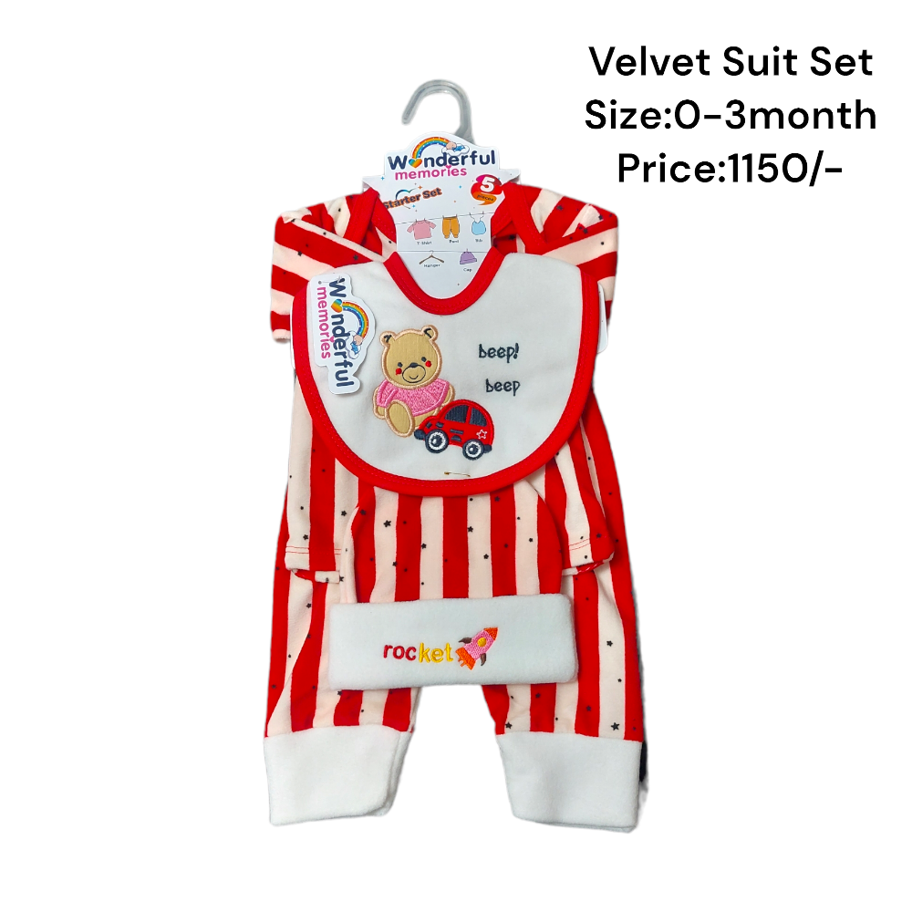 Velvet Starter Set Bear