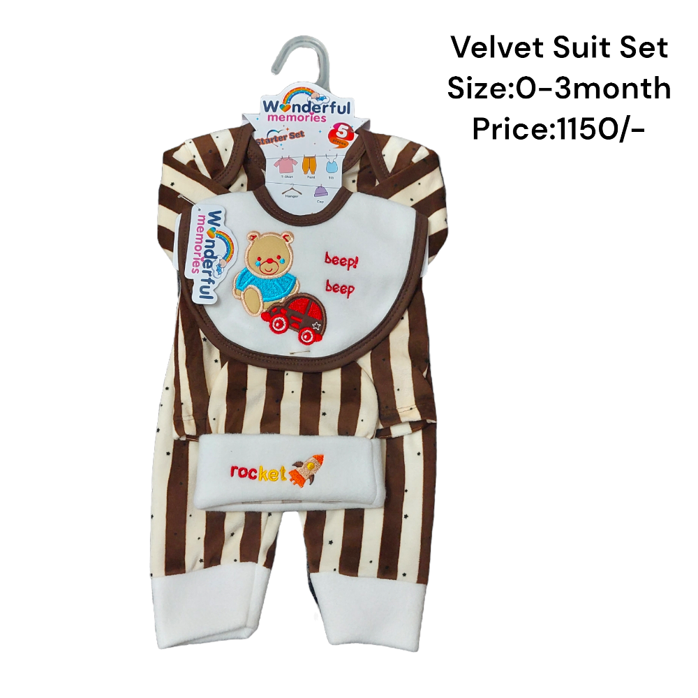 Velvet Starter Set Bear