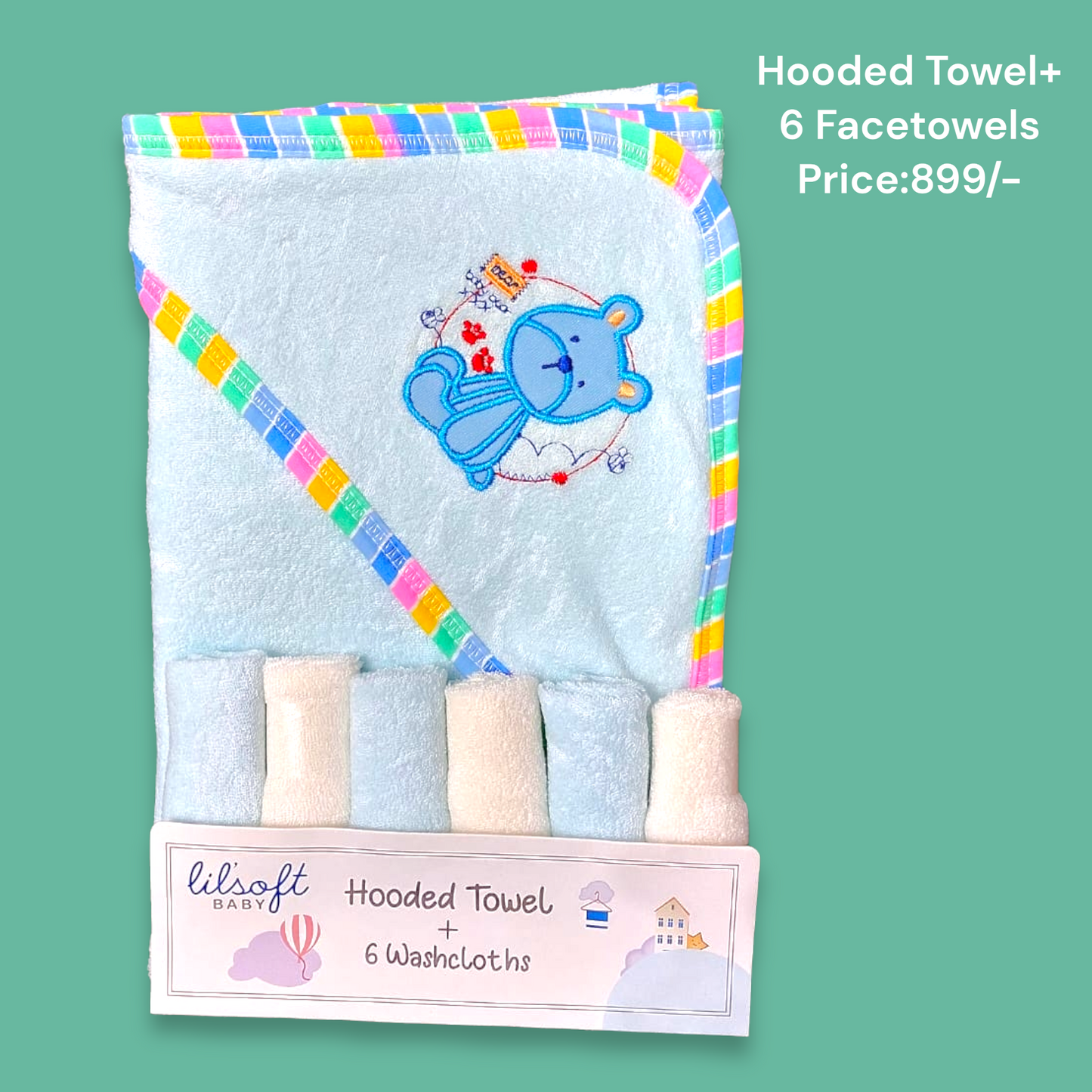 Bath and Face Towel Pack