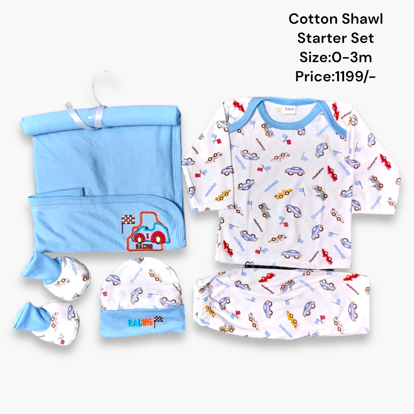 Cotton Shawl Starter Set