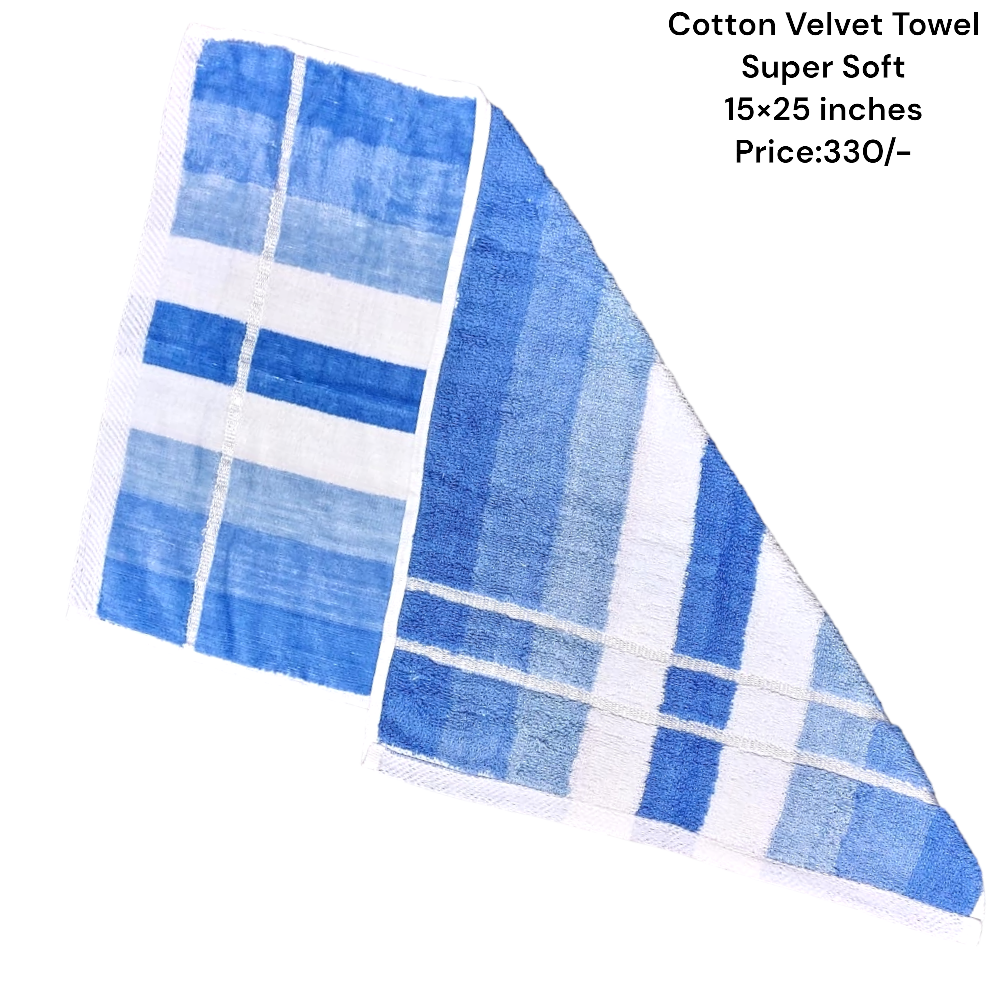 Medium Cotton Velvet Towel