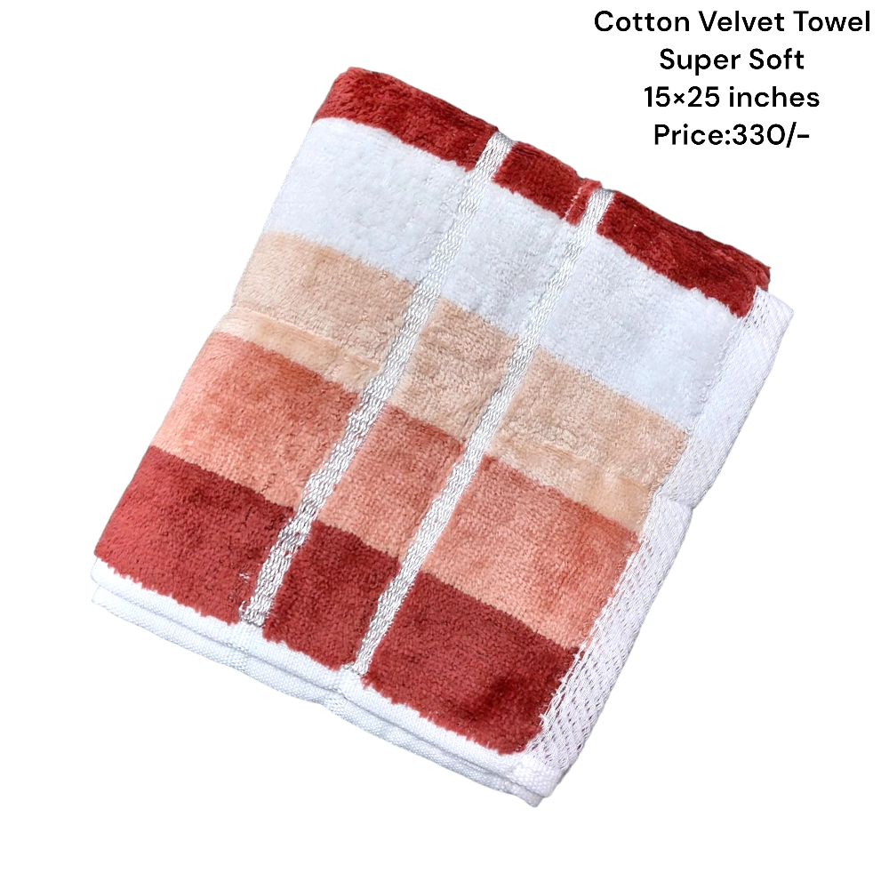 Medium Cotton Velvet Towel