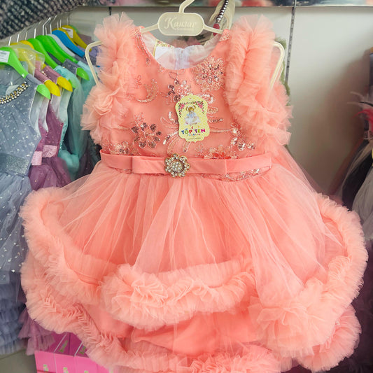 Beautiful baby girl fancy frock