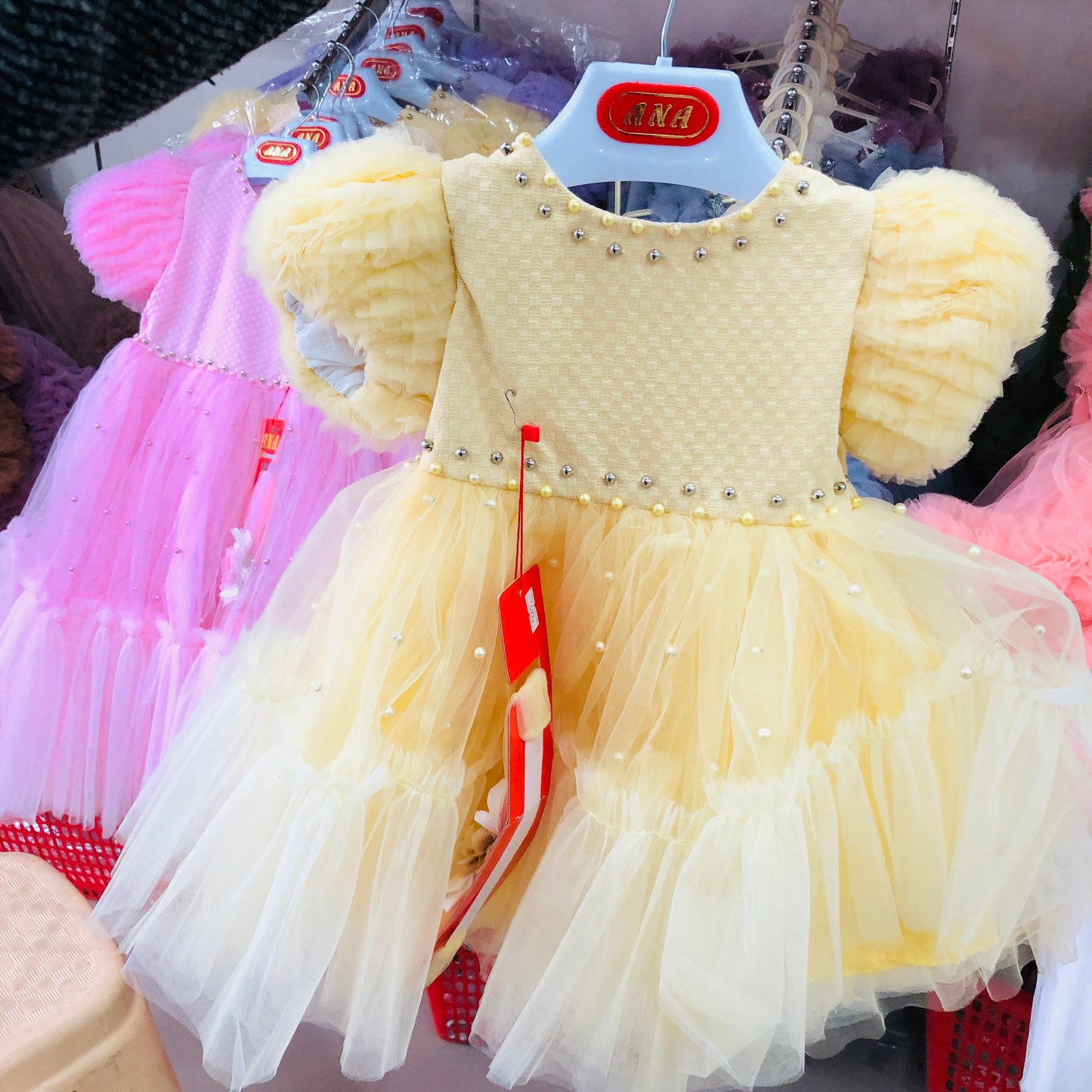 Beautiful baby girl fancy frock