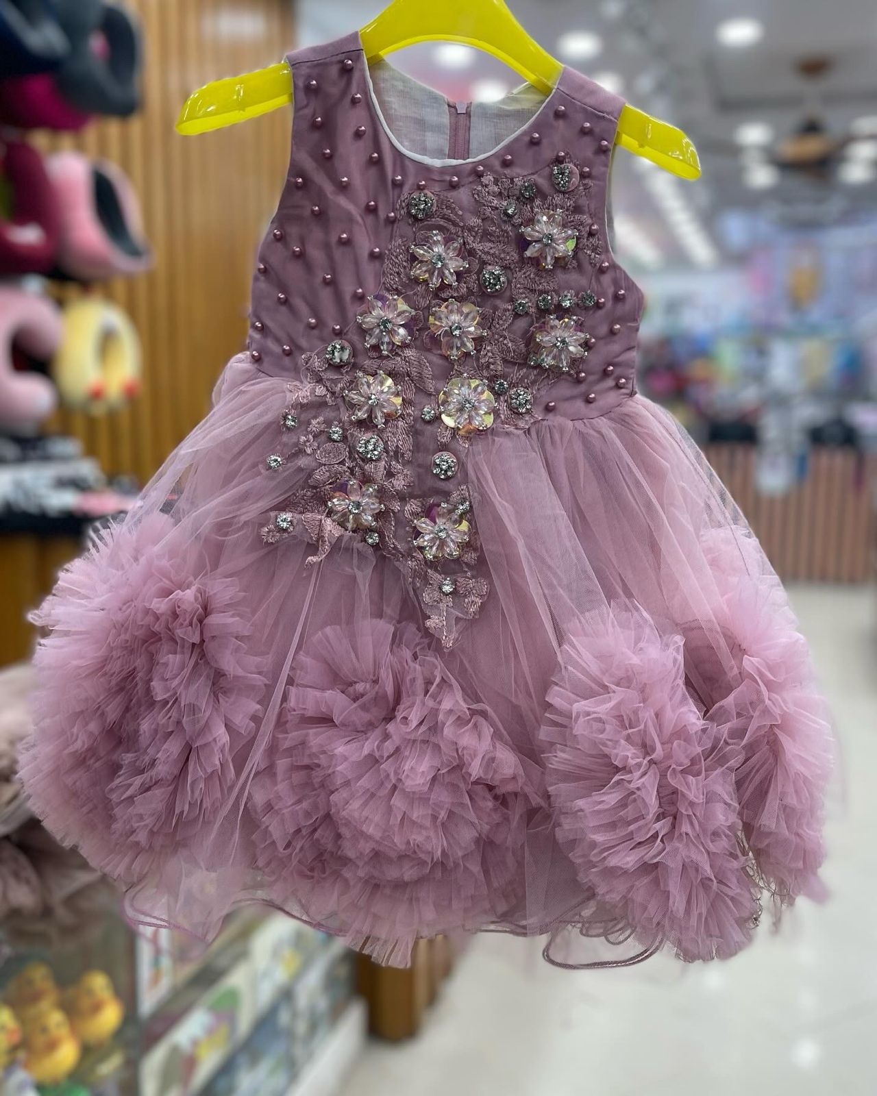 Beautiful baby girl fancy frock