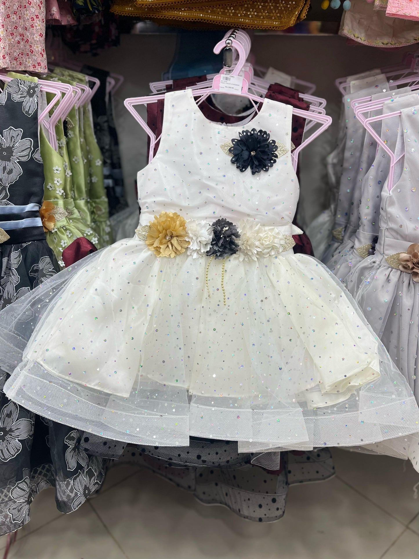 Beautiful baby girl fancy frock