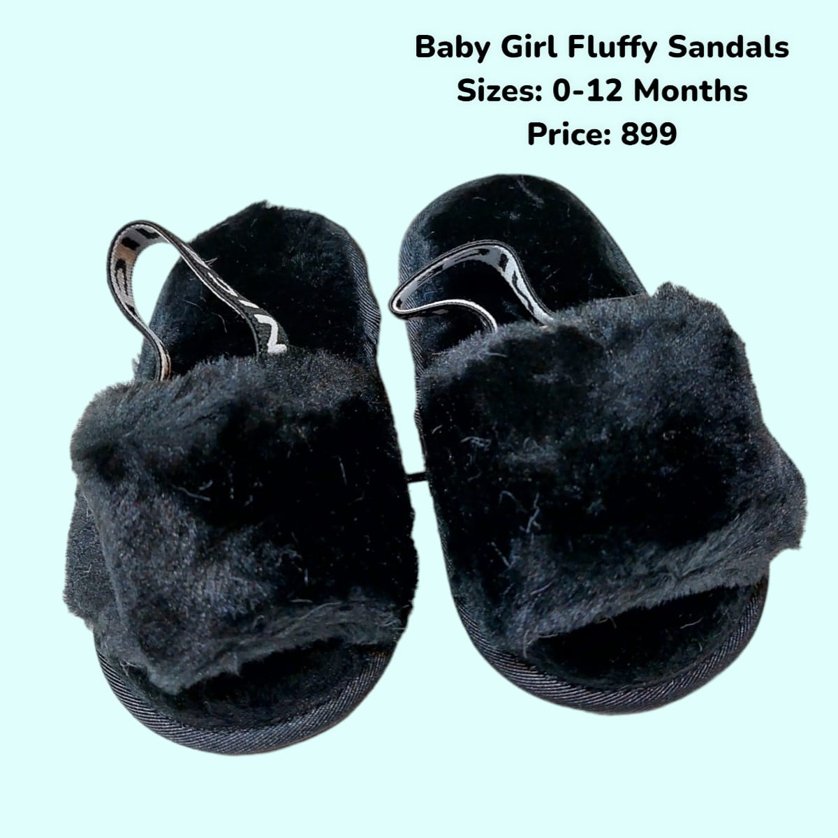 Baby Girl Fluffy Shoes