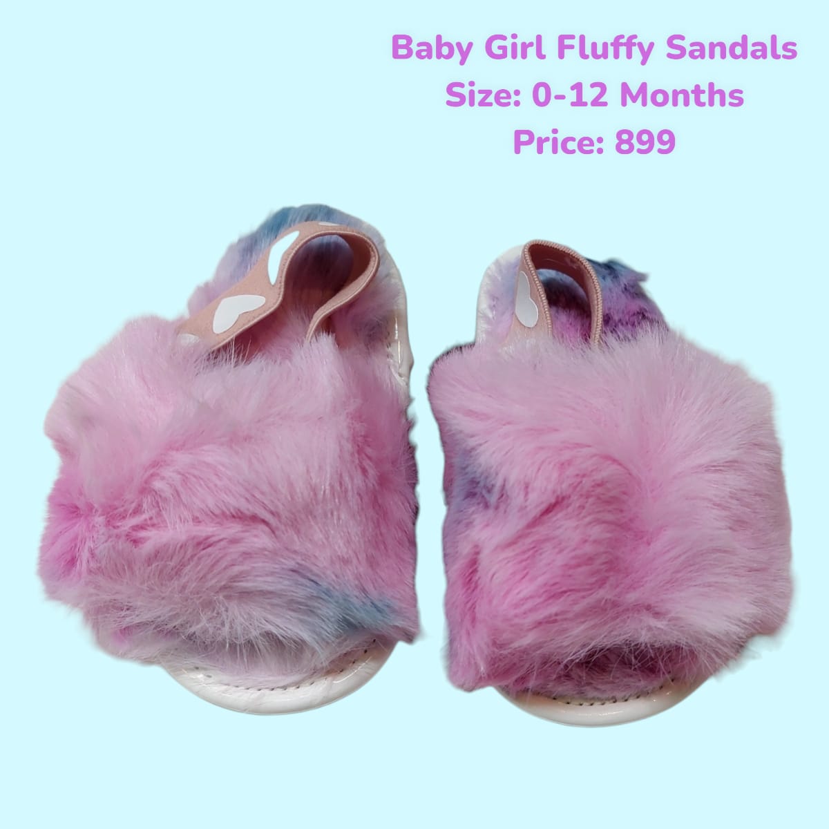 Baby Girl Fluffy Shoes