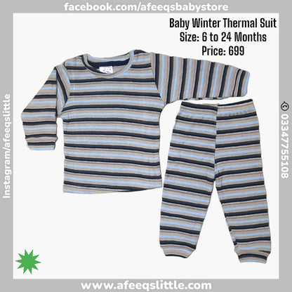 Warm Winter Thermal Night Suit