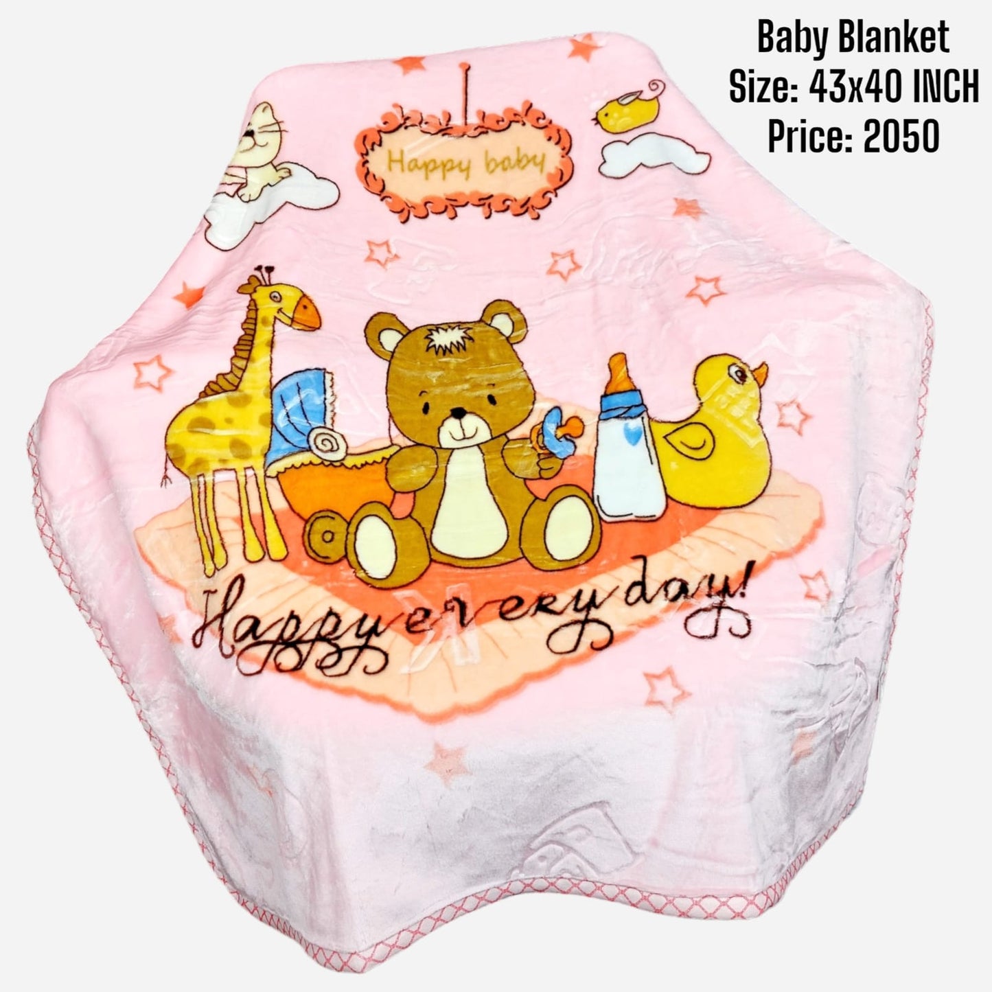 Animal Characters Soft & Warm Baby Blanket