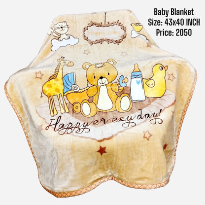 Animal Characters Soft & Warm Baby Blanket