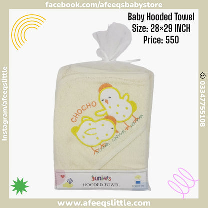 Chocho Baby Hooded Bath Towel