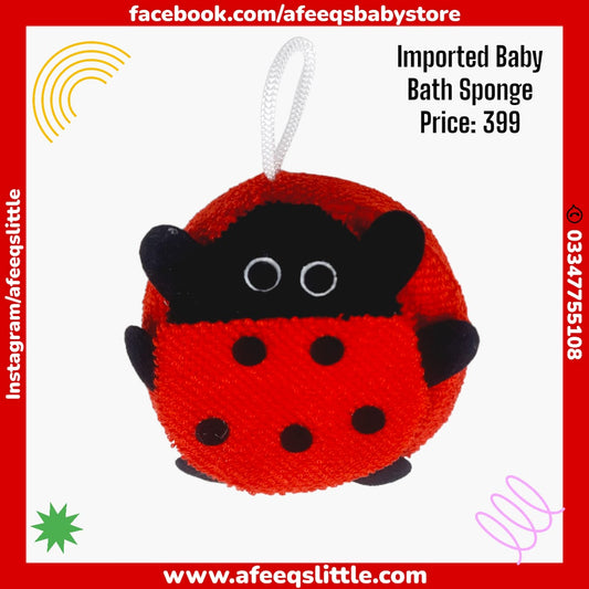 Cute Characters Premium Imported Baby Bath Sponge